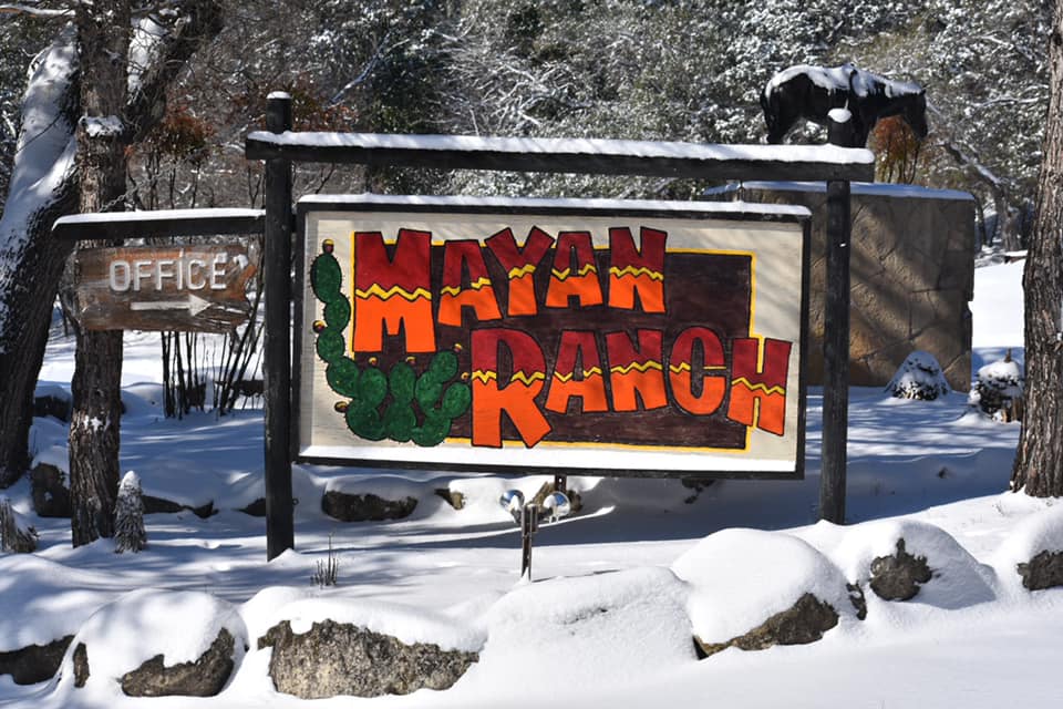 Mayan Dude Ranch during Snowvid